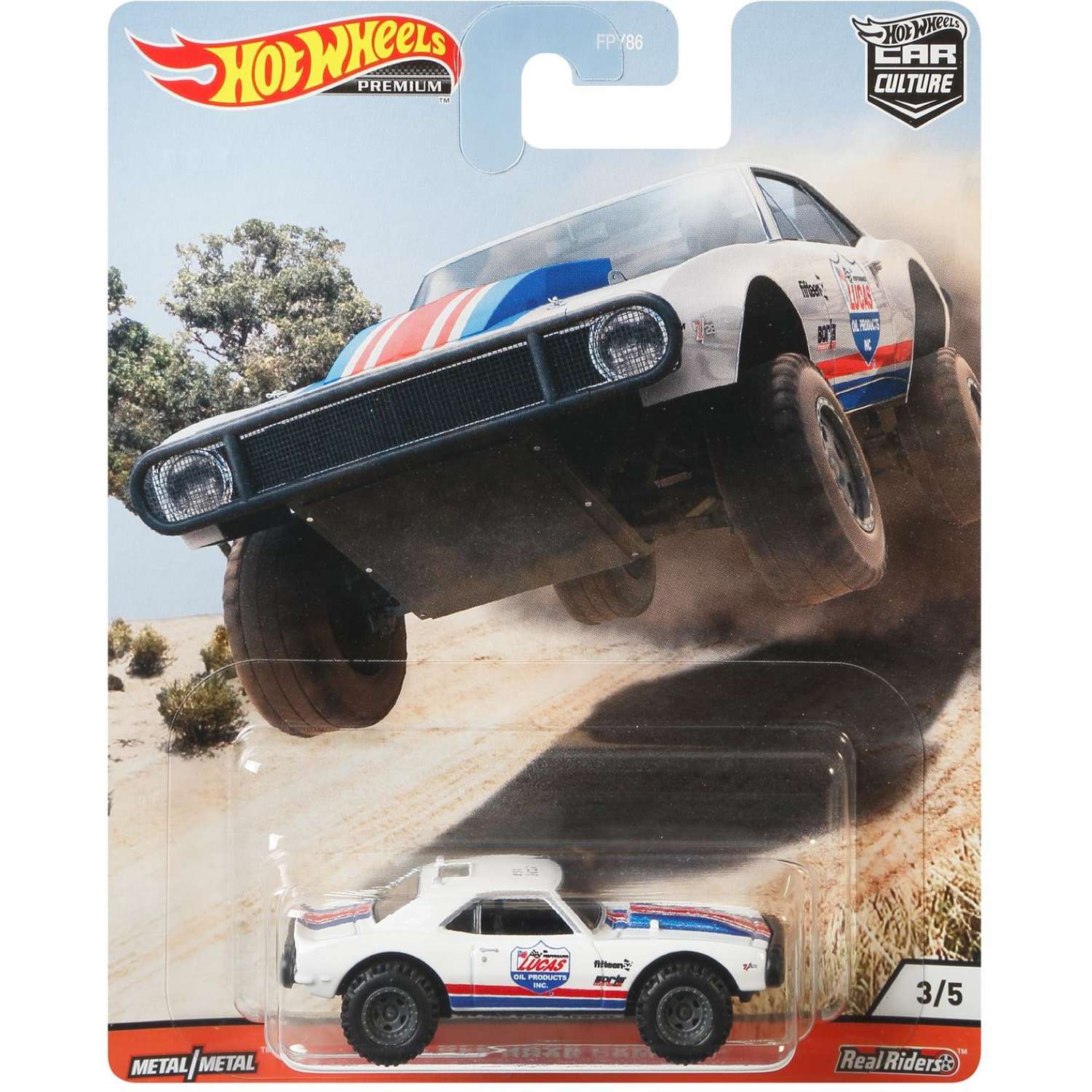 Машинка Hot Wheels Car Culture Камаро Off Road 60 годов GJP89 FPY86 - фото 2