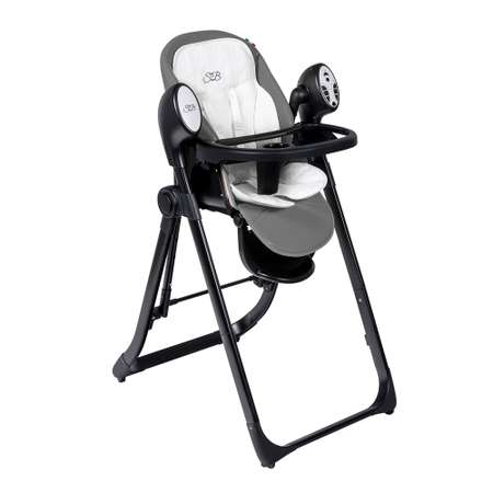 Стульчик для кормления Sweet Baby Fiesta Black-Gray