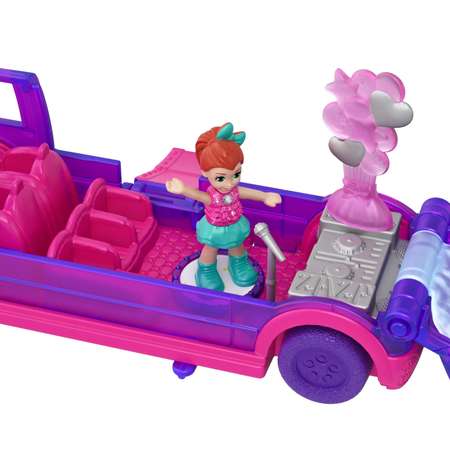 Набор игровой POLLY POCKET Полливиль машинка Лимузин для вечеринок GGC41