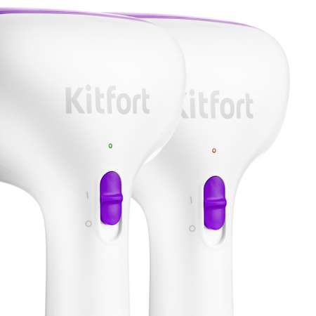 Ручной отпариватель KITFORT КТ-998-1 бело-фиолетовый