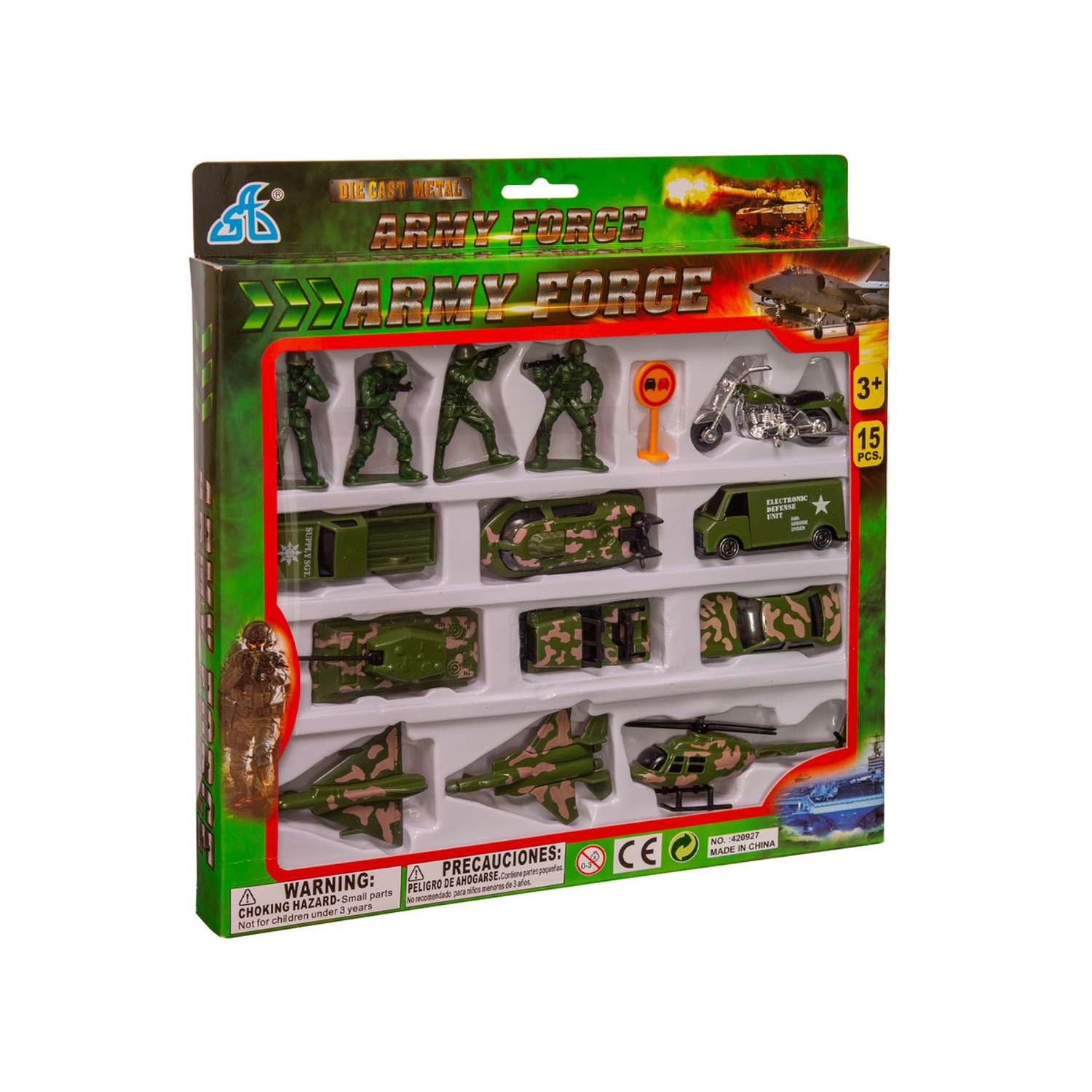 Игровой набор Handers Военная команда (15 предметов) HAC1605-010 - фото 3