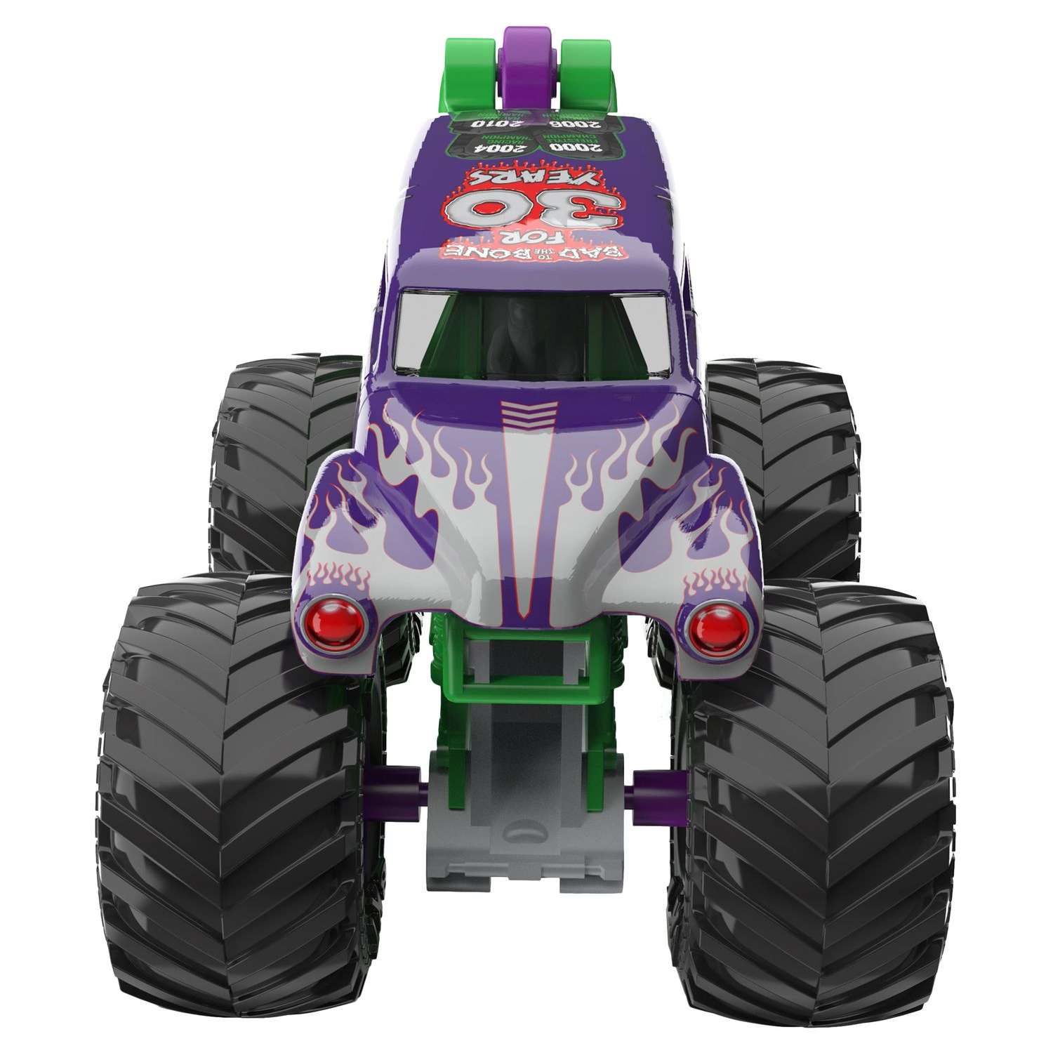 Машинка Monster Jam 1:64 Grave Digger Purple 6060863 6060863 - фото 4