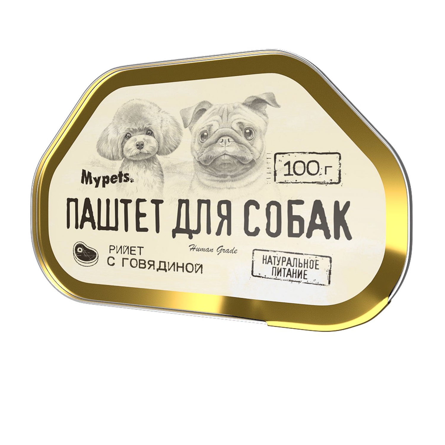 Лакомство для собак Mypets 0.1 кг говядина (для стерилизованных и кастрированных) - фото 3