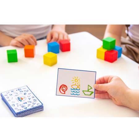 Игровой набор Краснокамская игрушка Цветные кубики Кто быстрее?
