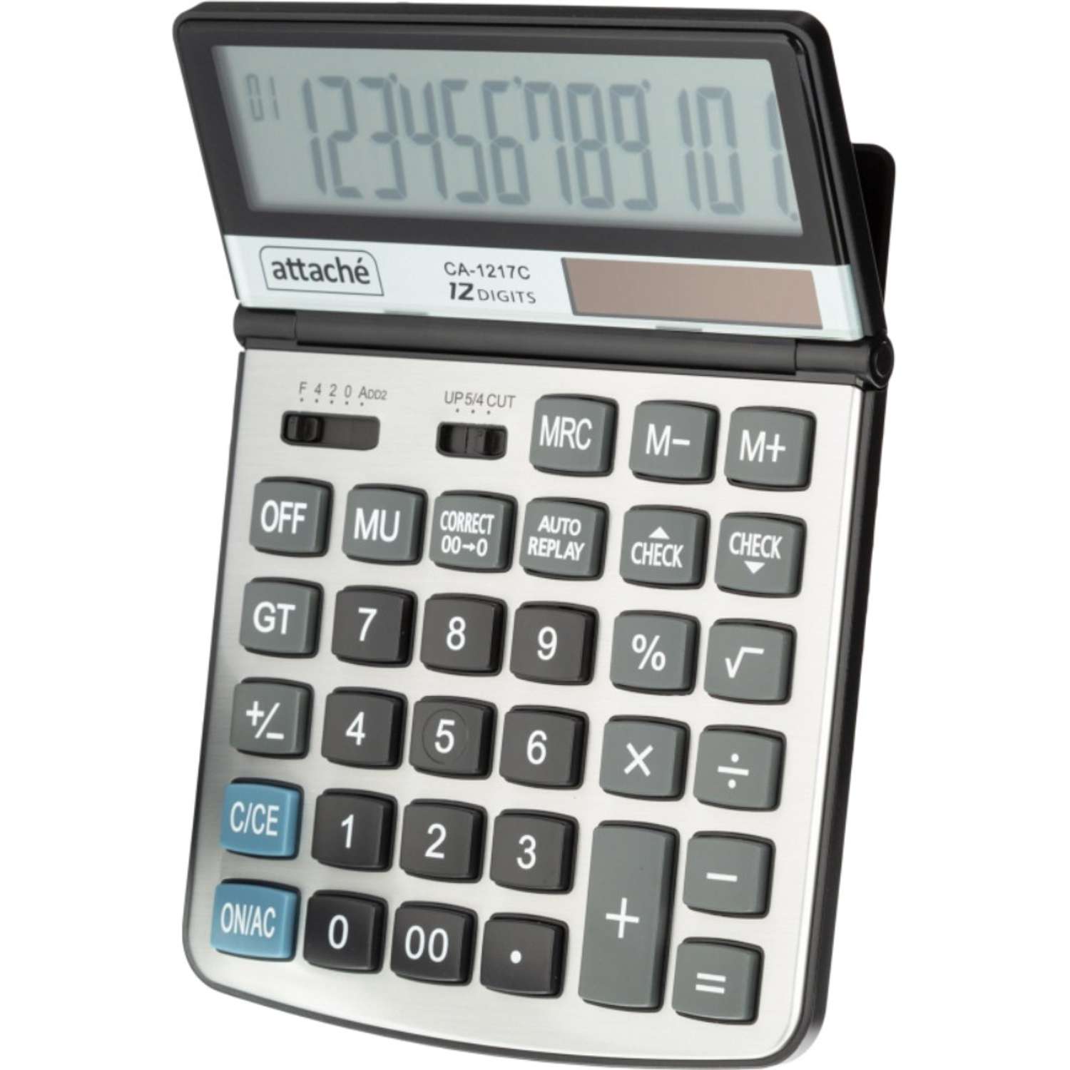 Калькулятор Attache настольный полноразмерный 12ти разрядный 1 шт - фото 2