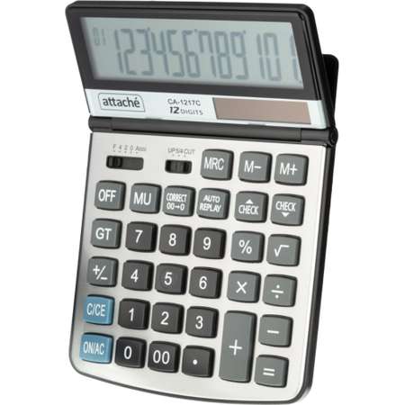 Калькулятор Attache настольный полноразмерный 12ти разрядный 1 шт