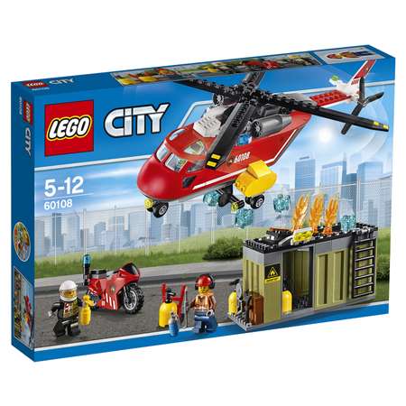 Конструктор LEGO City Fire Пожарная команда быстрого реагирования (60108)