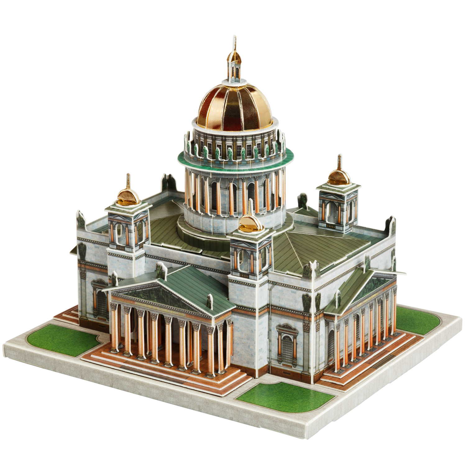 Сборная модель Умная бумага Города в миниатюре Исаакиевский собор 490 490 - фото 2
