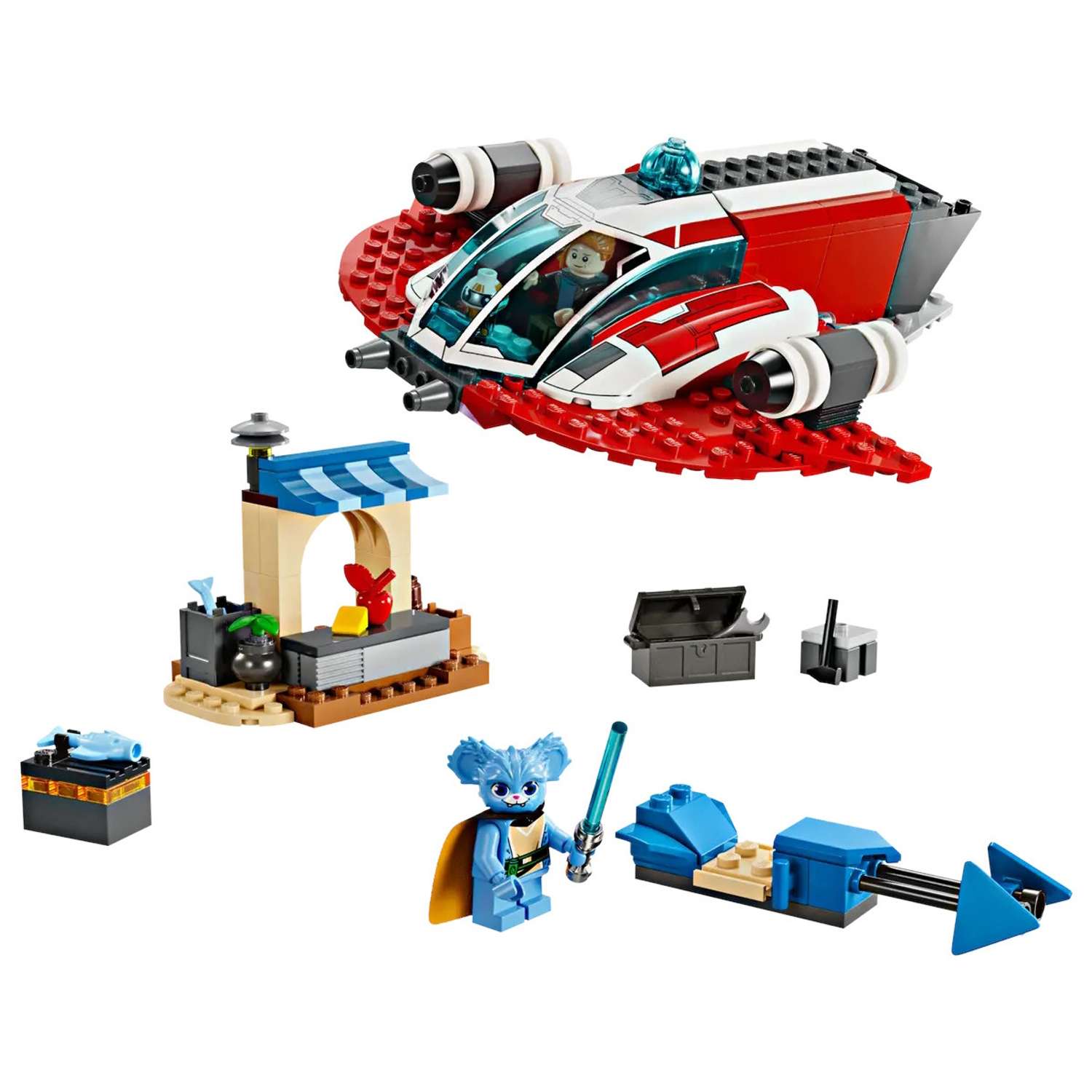 Конструктор LEGO Star Wars Багровый Огненный Ястреб 75384 - фото 2