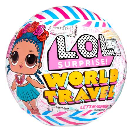 Кукла L.O.L. Surprise! Travel Tots в непрозрачной упаковке (Сюрприз) 576006EUC