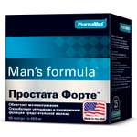 Биологически активная добавка Mans formula Простата Форте 60капсул