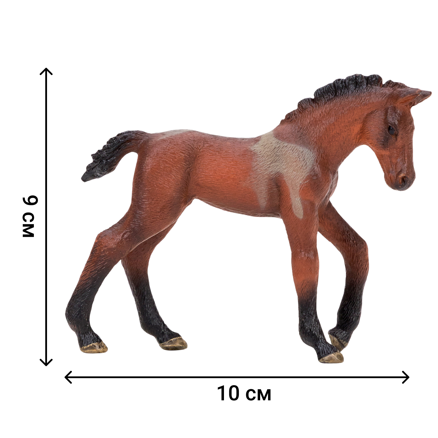 Фигурки животных Masai Mara Ганноверская лошадь и жеребенок + ограждение- загон MM204-003 купить по цене 1365 ₽ в интернет-магазине Детский мир