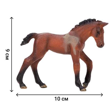 Фигурки животных Masai Mara Ганноверская лошадь и жеребенок + ограждение-загон MM204-003