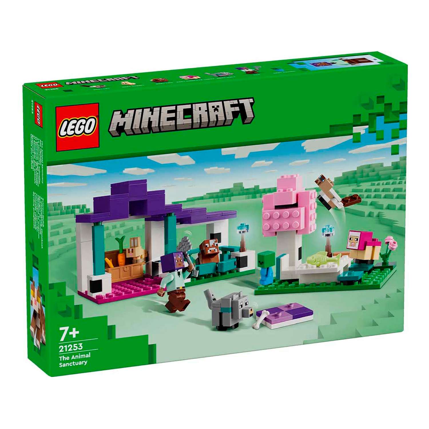 Конструктор детский LEGO Minecraft Приют для животных 21253 - фото 11