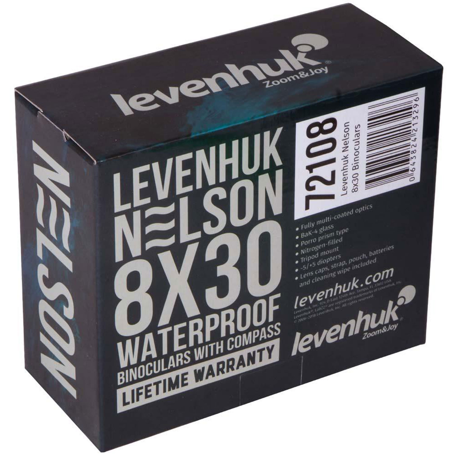 Бинокль Levenhuk Nelson 8x30 - фото 13