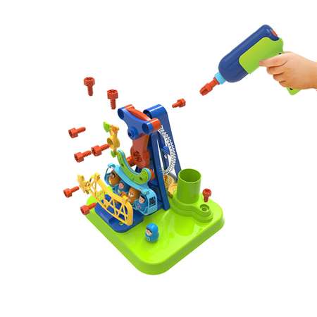 Конструктор EDU-TOYS Карусель 51 деталь JS027