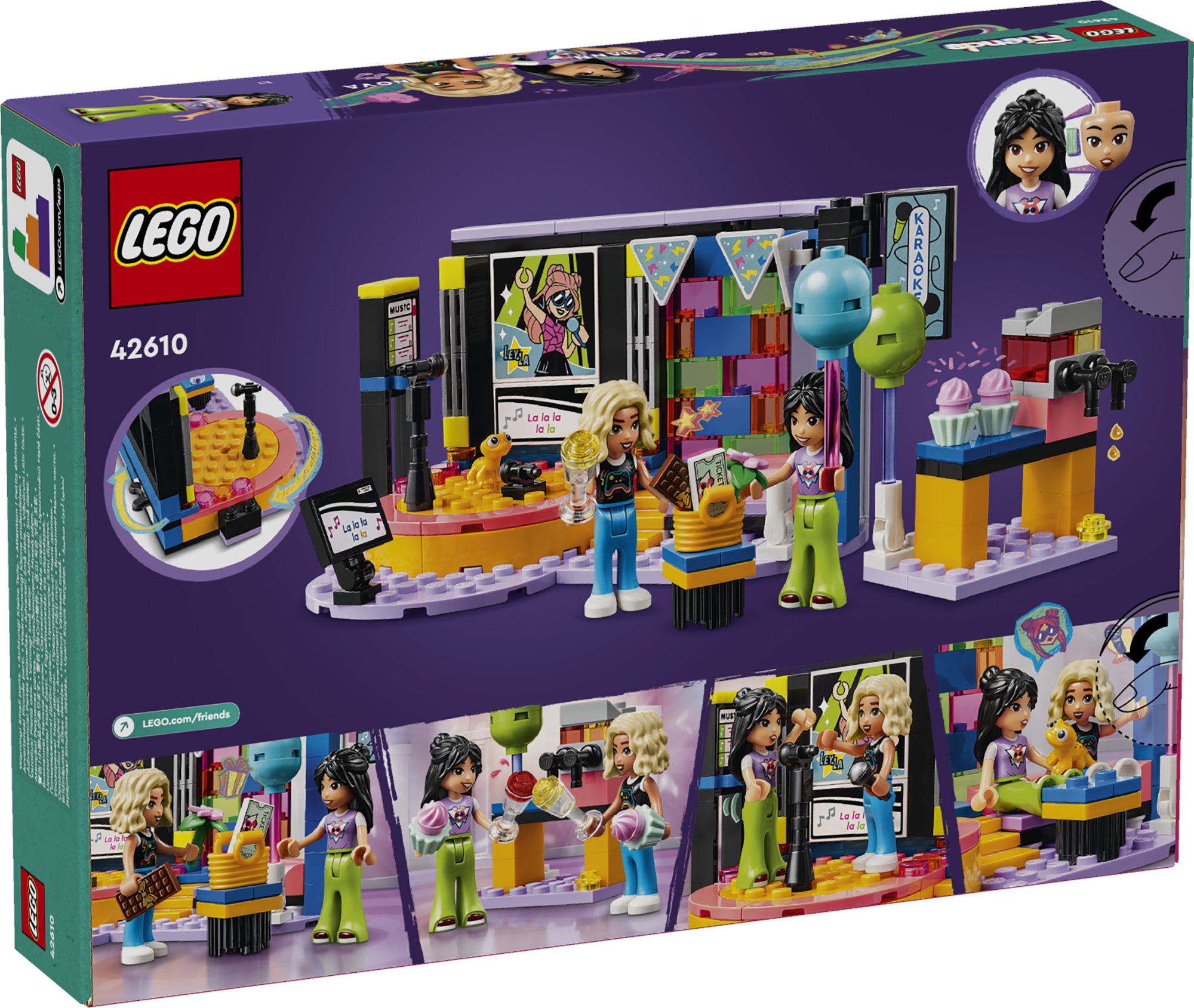 Конструктор LEGO Friends Караоке музыкальная вечеринка 42610 - фото 4