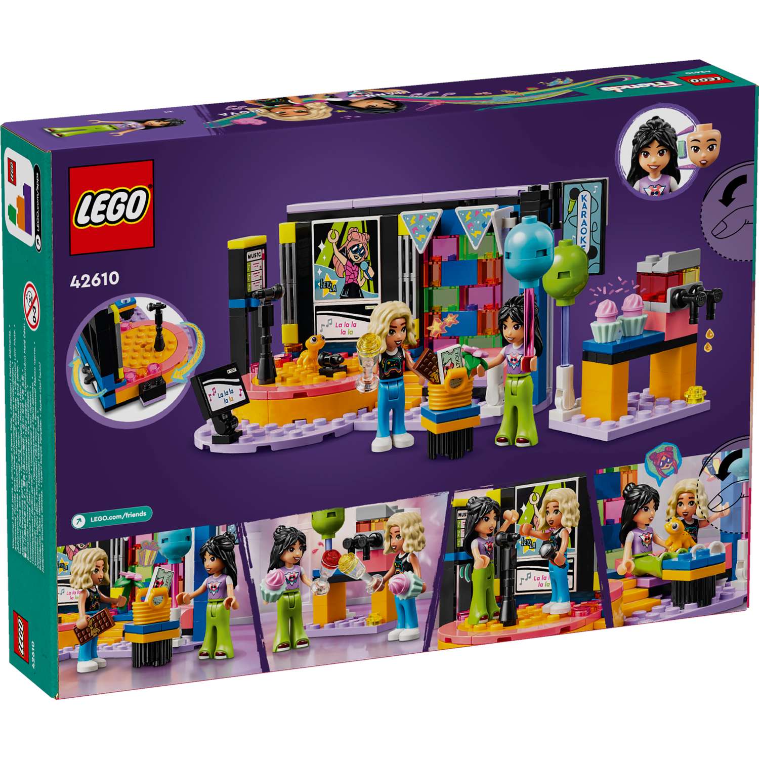 Конструктор LEGO Friends Караоке музыкальная вечеринка 42610 - фото 4