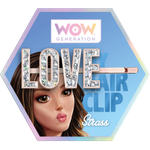 Заколка для волос с надписью LOVE WOW Generation с надписью LOVE