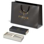 Ручка шариковая PARKER синяя красивая Parker подарочная в пакете