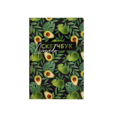 Скетчбук ArtFox формат А5 180 листов Avocado