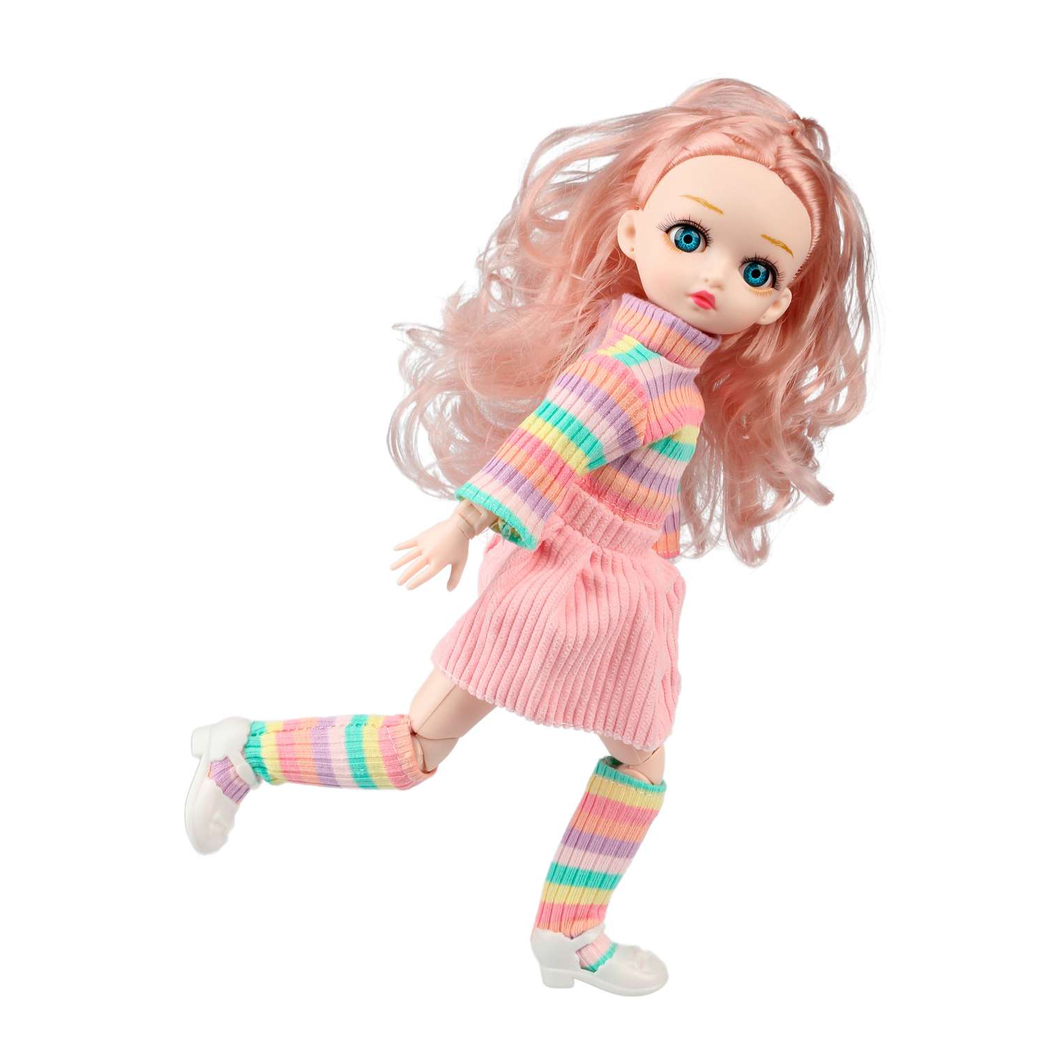 Комплект одежды для куклы Little Mania розовый CDLM001-PI - фото 4