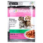 Корм консервированный ProBalance 1'st Diet для котят с кроликом в желе 85 г
