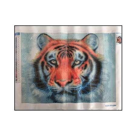 Алмазная мозаика Seichi Тигр 50х65 см