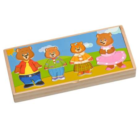 Деревянная игрушка МДИ Четыре медведя