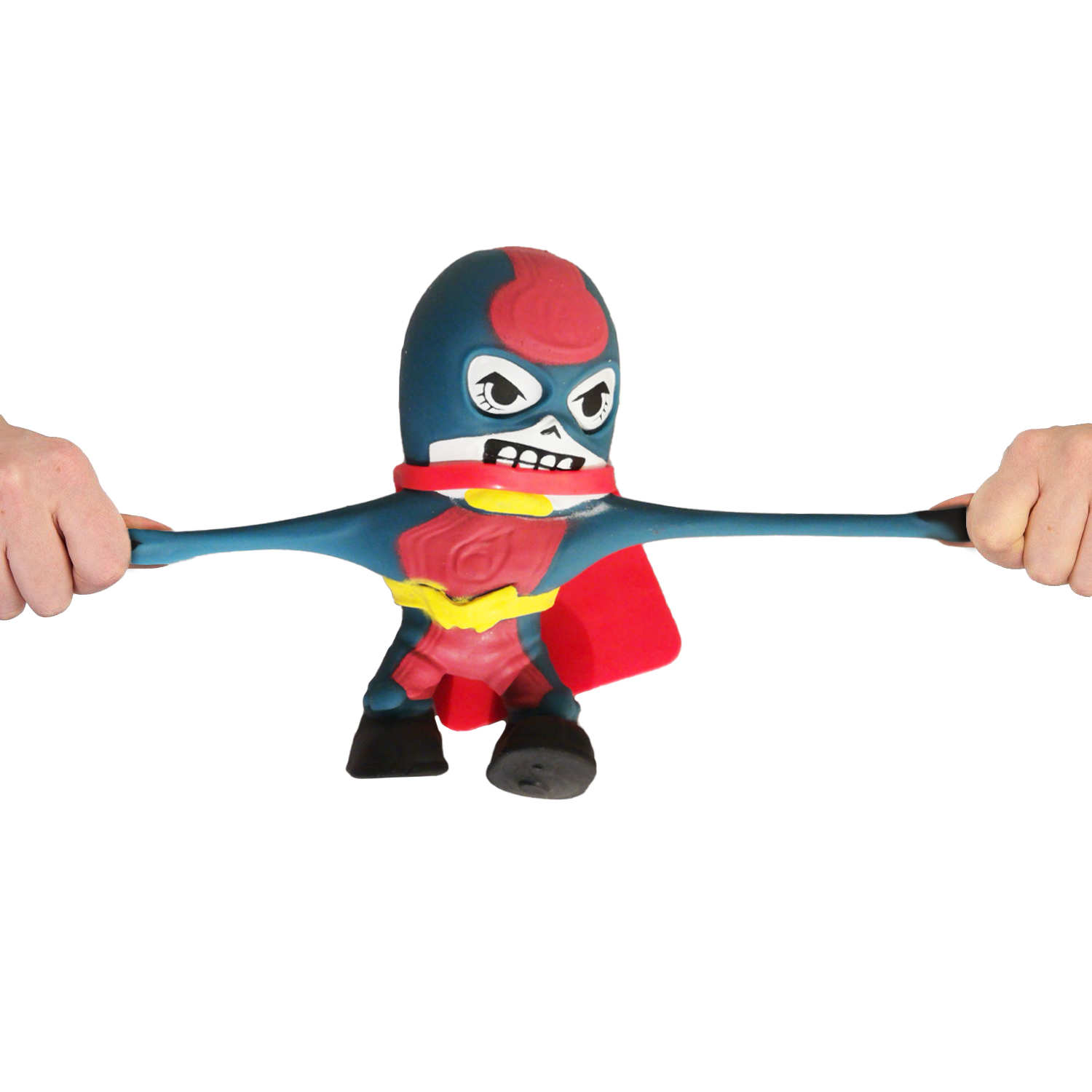 Фигурка тянучка SUPERMASKED супергерой PEPPERMAN со звуком - фото 4