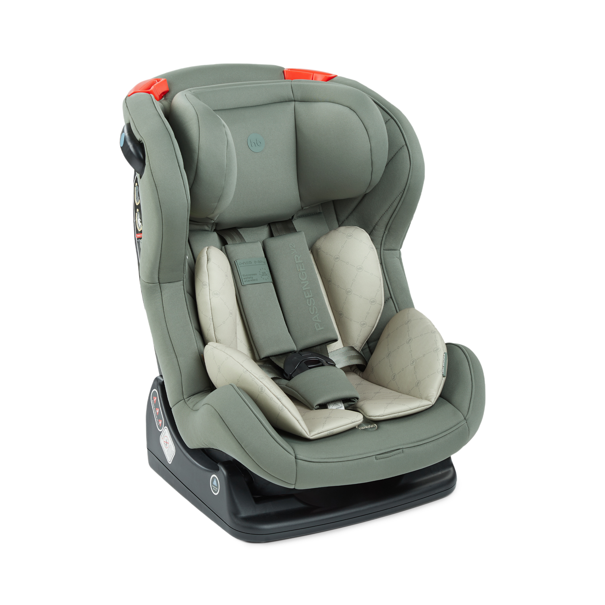 Автокресло Happy Baby Passenger V2 Dark olive купить по цене 8999 ₽ в  интернет-магазине Детский мир