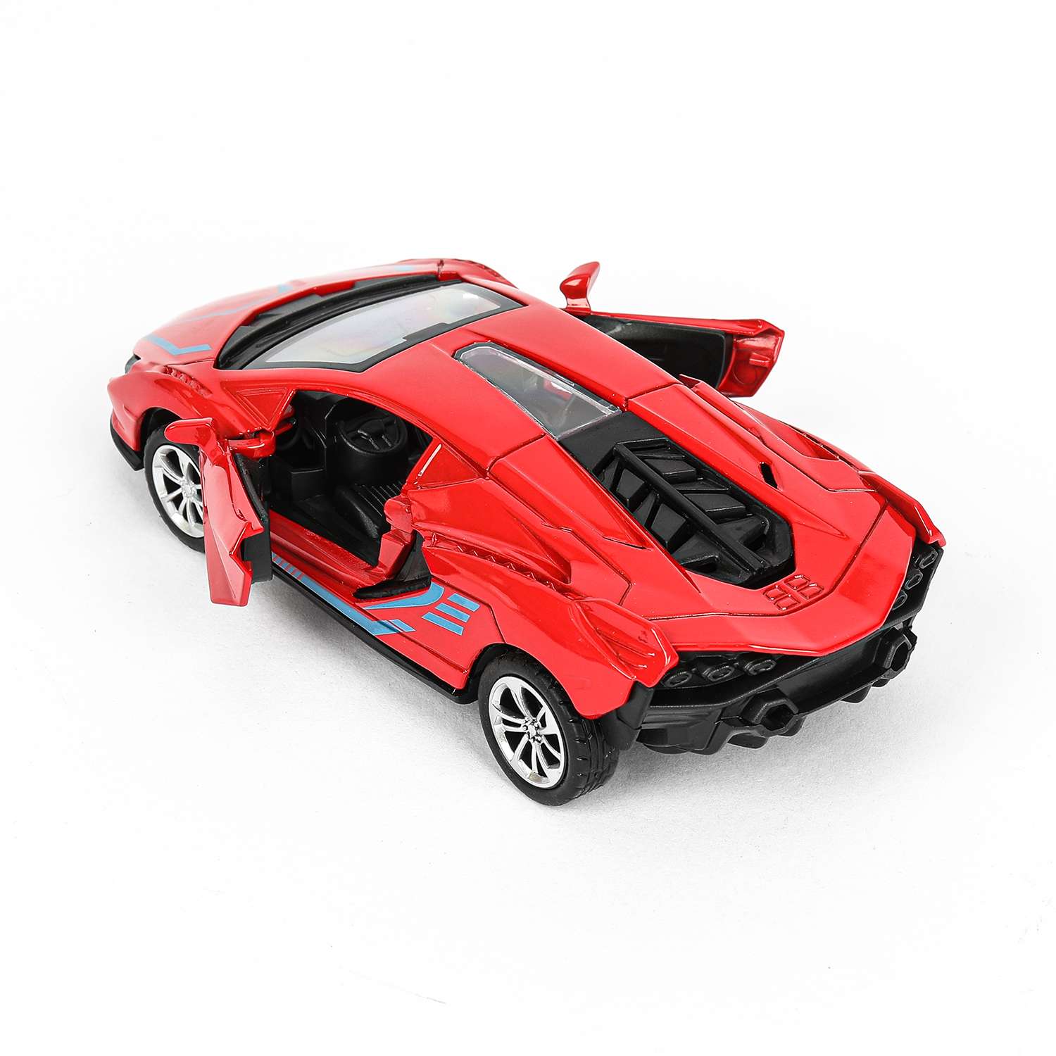 Автомобиль Huada Toys Lamborghini Sian красный 390232 - фото 9