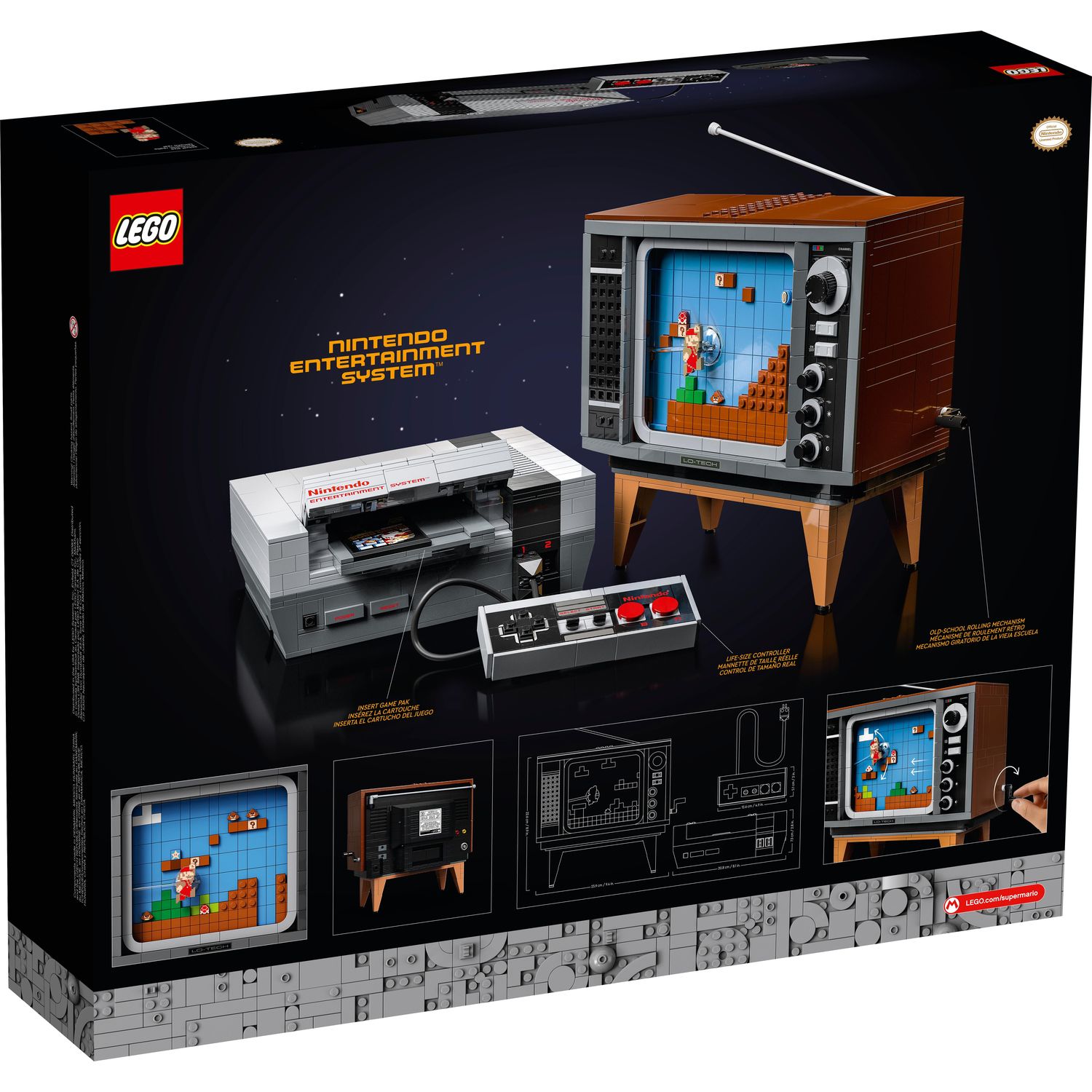 Конструктор LEGO Super Mario Nintendo Entertainment System 71374 - фото 14