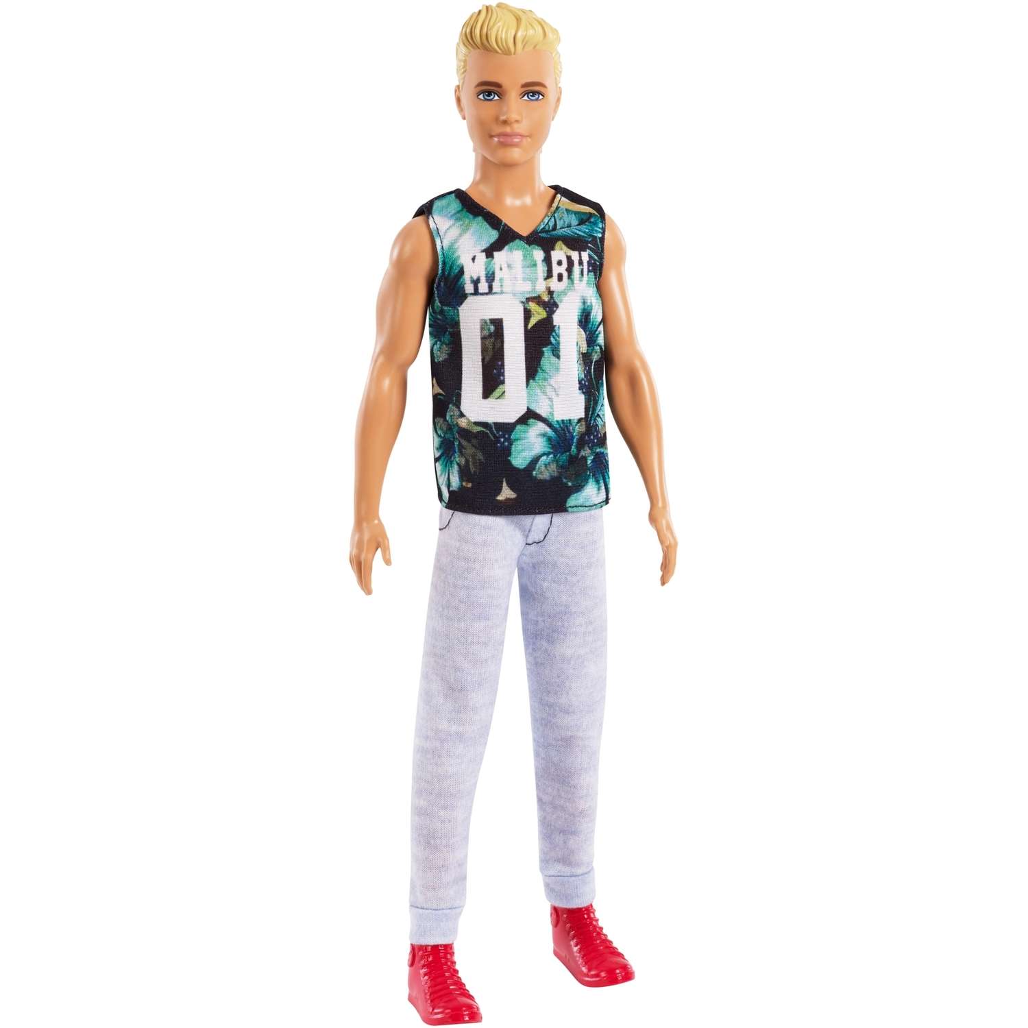Кукла Barbie Кен Игра с модой 116 В спортивном костюме FXL63 DWK44 - фото 1