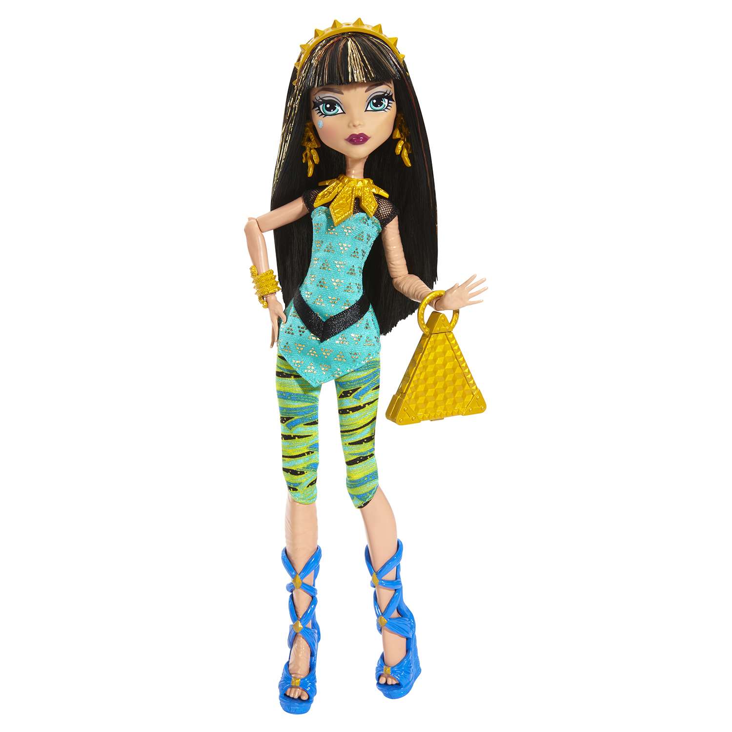 Кукла Monster High Monster High В модном наряде Клео де Нил DVH24 DNW97 - фото 3