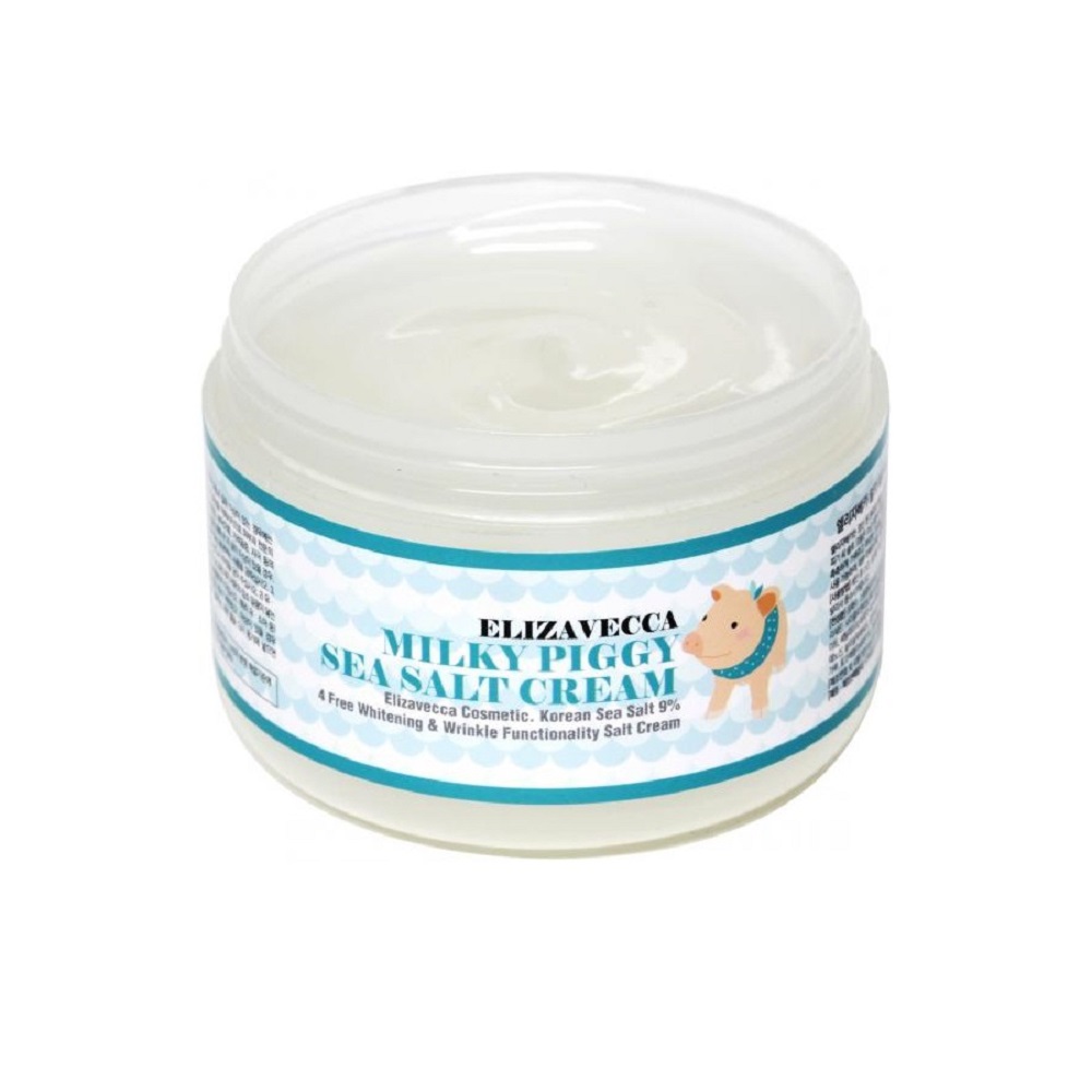 Крем для лица Elizavecca с коллагеном и морской солью Milky Piggy Sea Salt Cream 100мл - фото 2