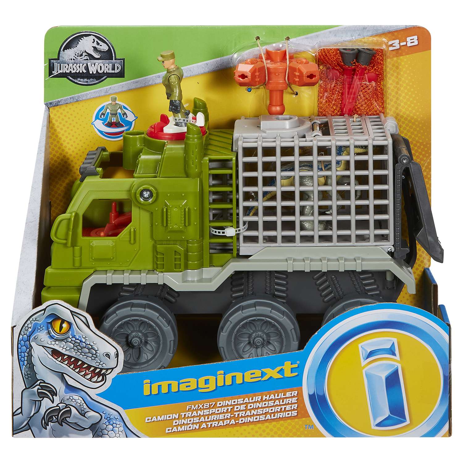 Набор игровой IMAGINEXT Jurassic World Бронетранспортер FMX87 - фото 2