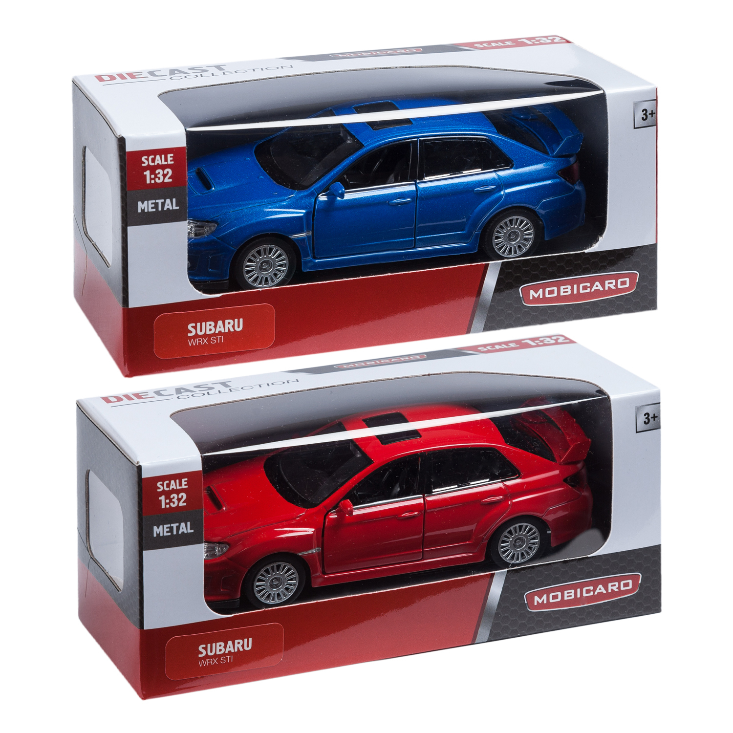 Автомобиль Mobicaro WRX STI 1:32 без механизмов в ассортименте 544009 - фото 6