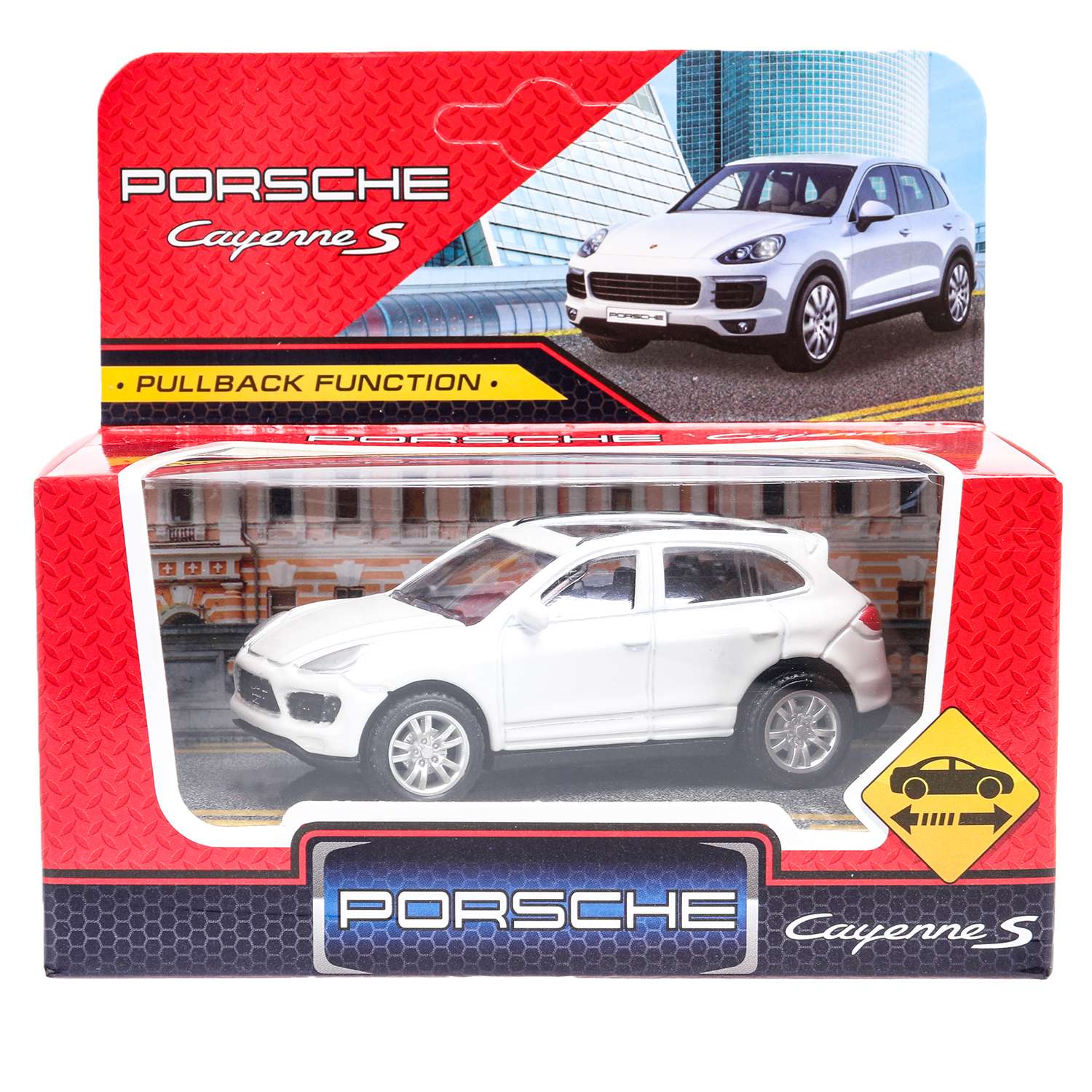 Автомобиль Huada Toys Porsche Сayenne белый 380645 - фото 1