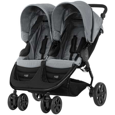 Коляска Britax B-Agile Double Steel Grey