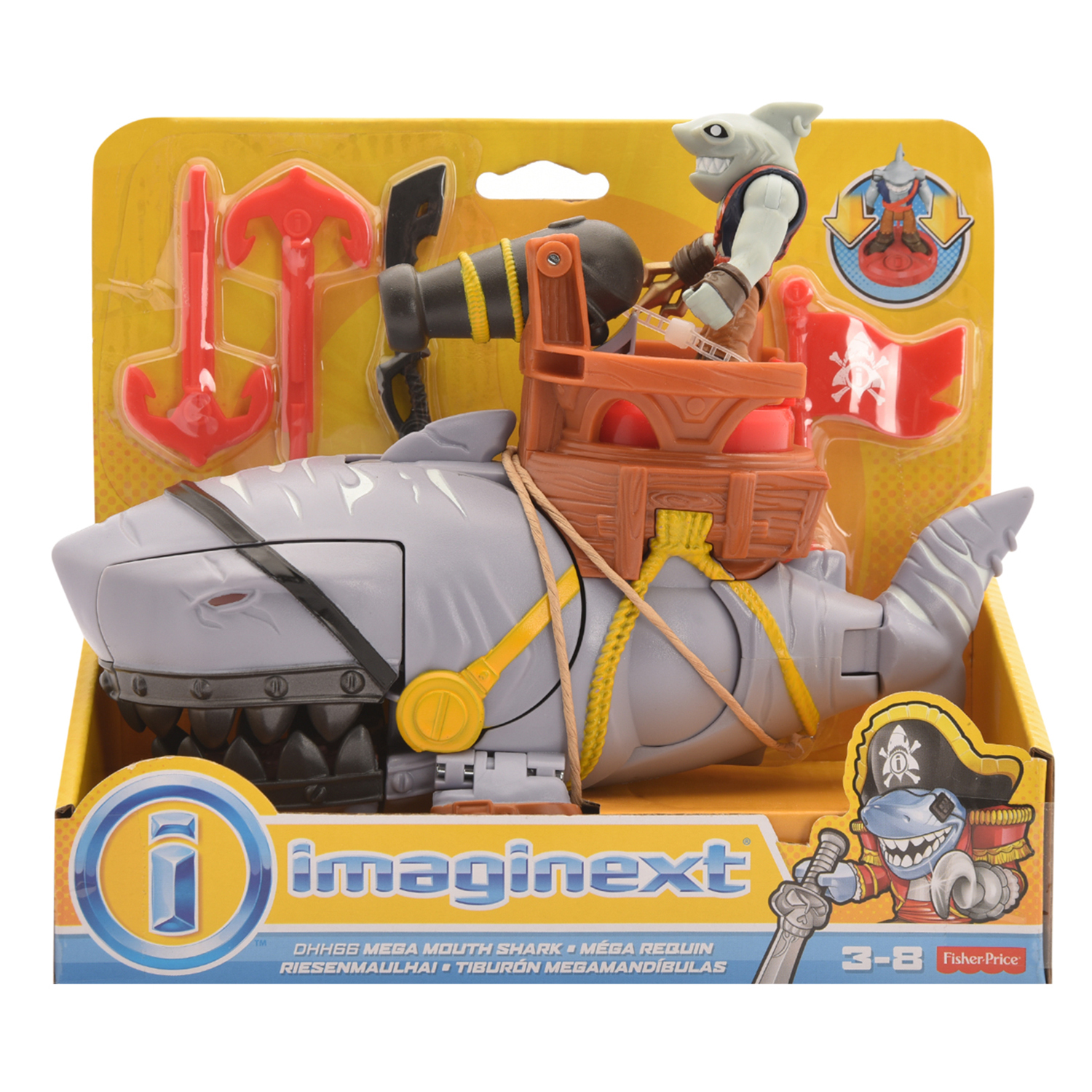 Набор IMAGINEXT игровой Акула DHH66 - фото 3