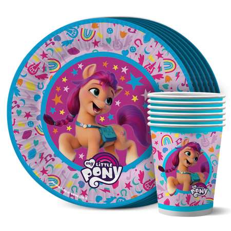 Набор одноразовой посуды ND PLAY My Little Pony 304900