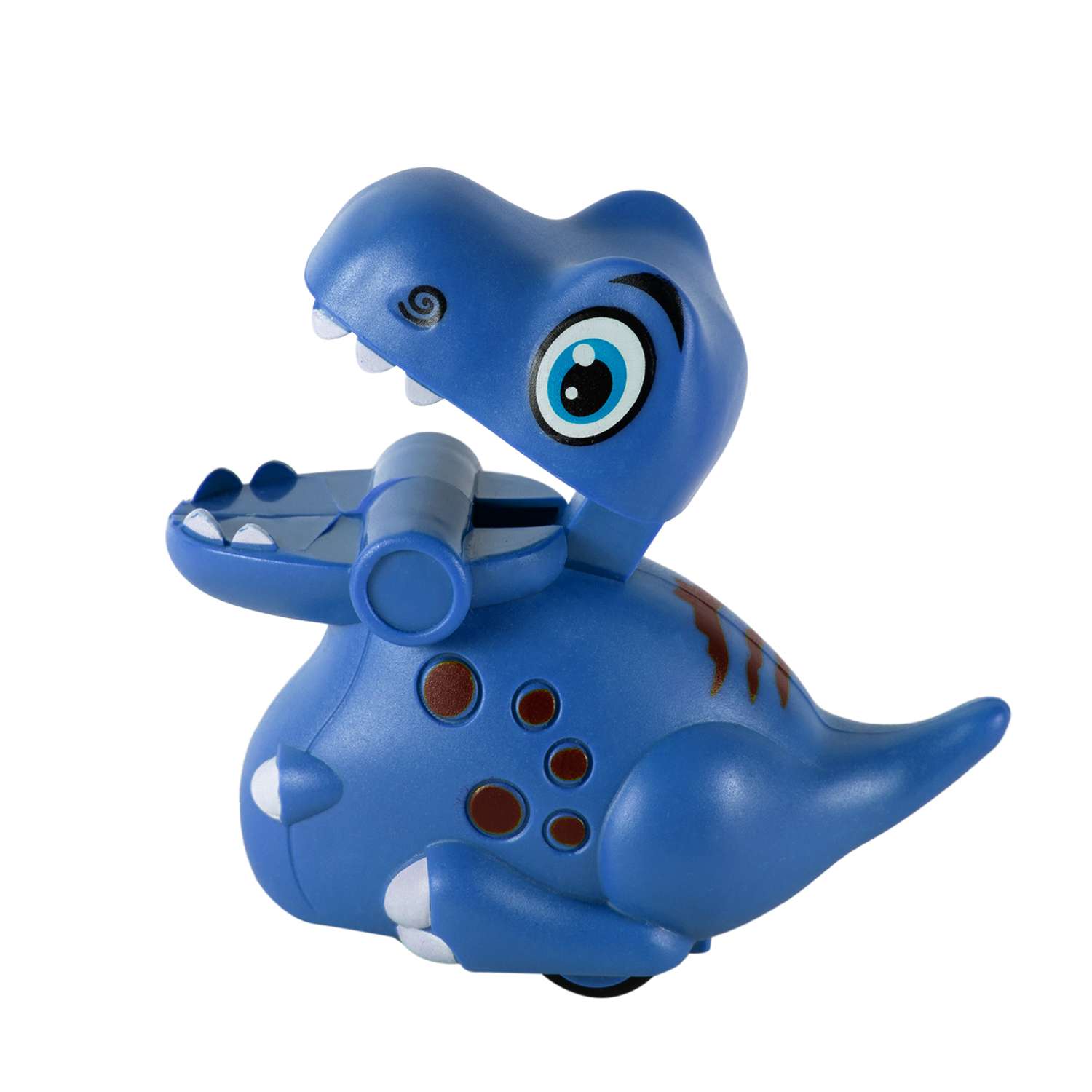 Игрушка RedLine Динозавр заводной синий - фото 3