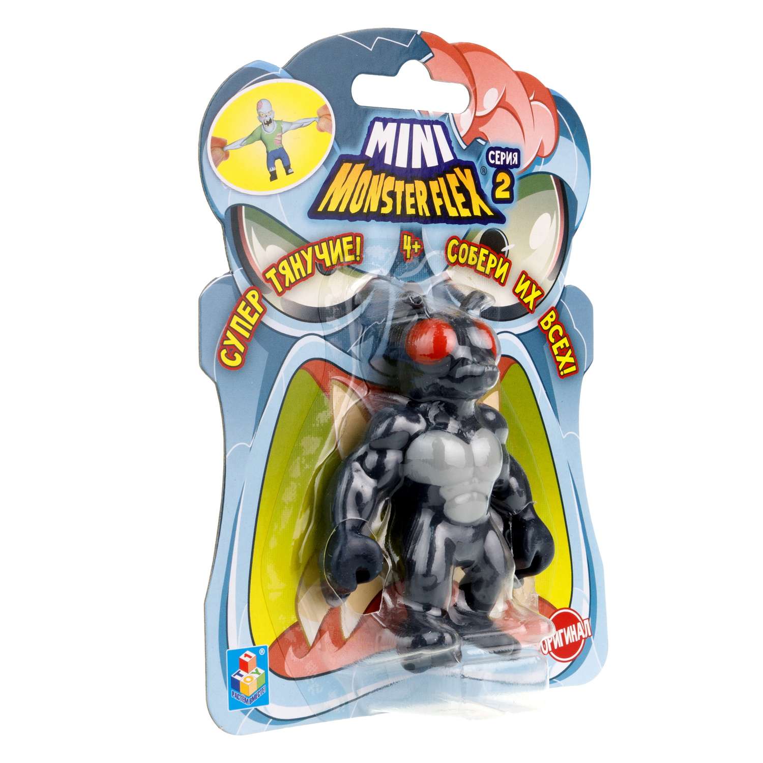 Игрушка тягун 1Toy Monster Flex Mini 2 в ассортименте Т23838 - фото 29