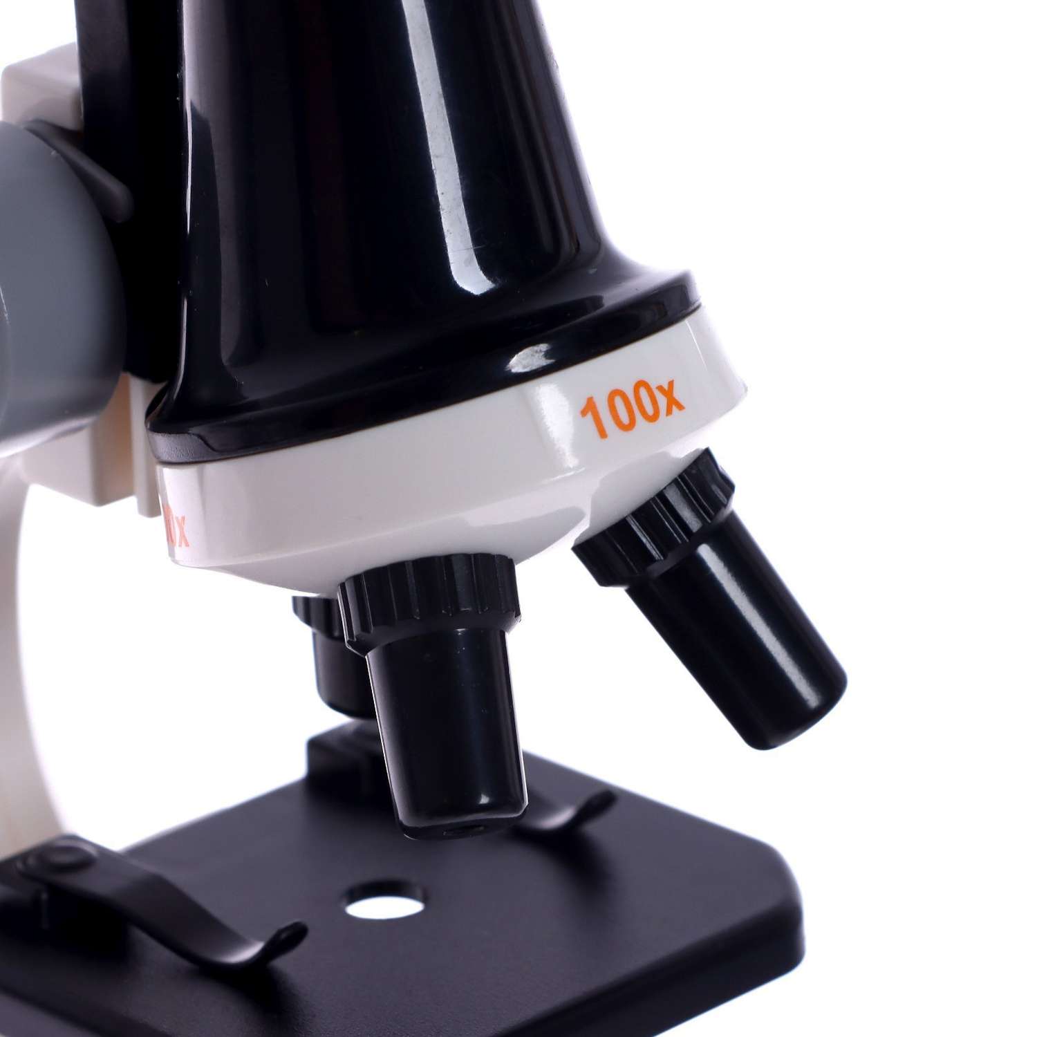 Микроскоп Sima-Land детский «Юный ботаник» кратность х100 х400 х1200 белый подсветка - фото 6