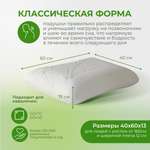 Анатомическая подушка Asvetida Bamboo 40*60 c эффектом памяти Memory Foam