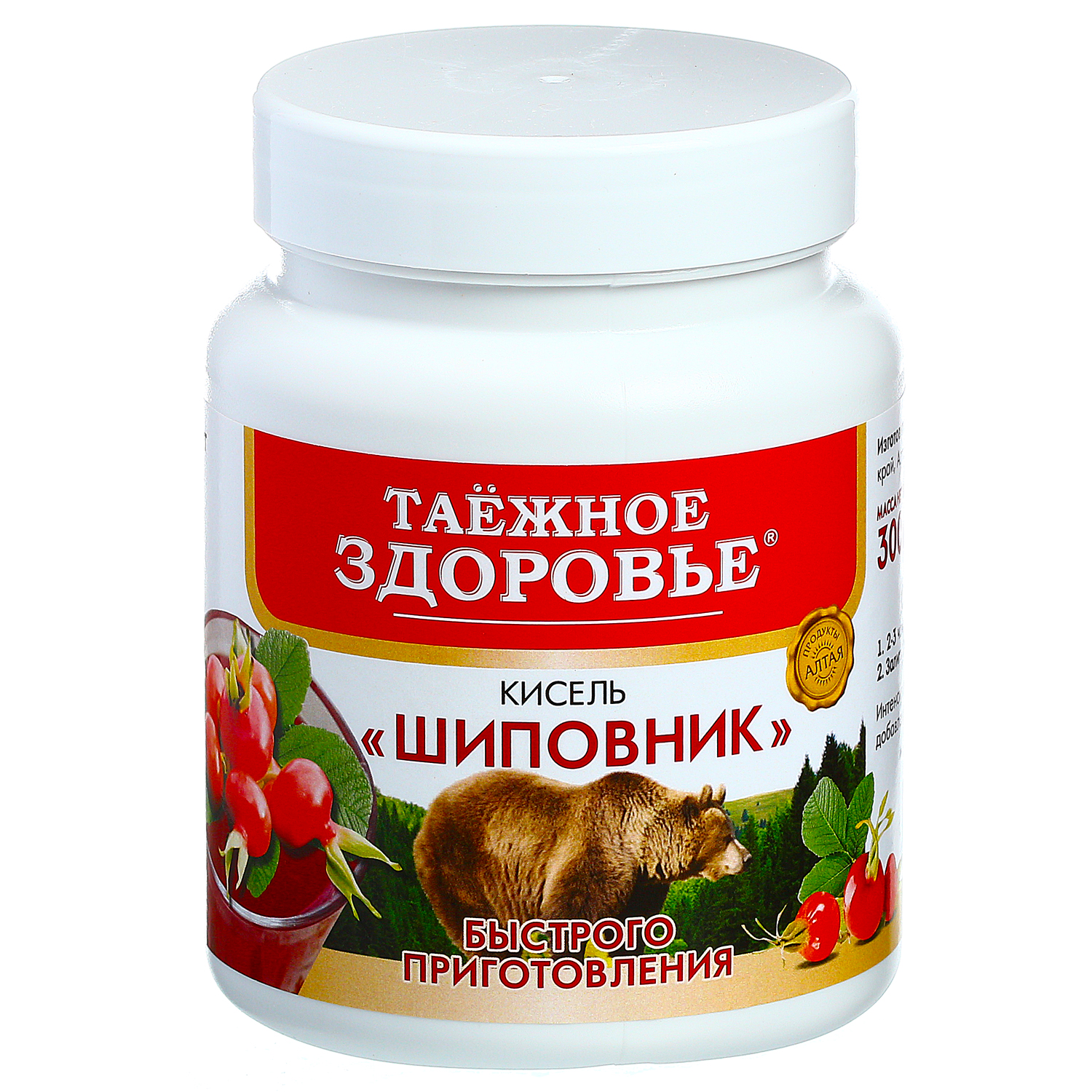 Кисель быстрого приготовления Вистерра шиповник 300г - фото 1