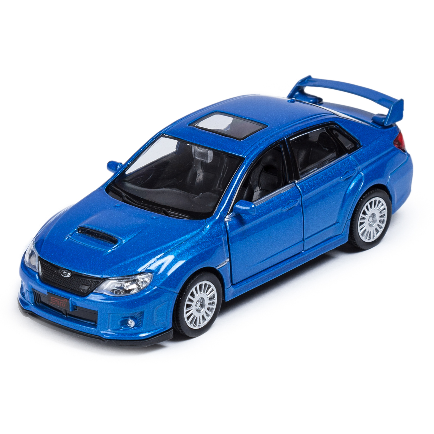 Автомобиль Mobicaro WRX STI 1:32 без механизмов в ассортименте 544009 - фото 7