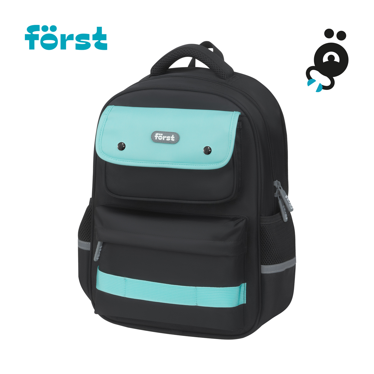 Рюкзак Forst F-Color Mint 39,5*28,5*14см 1 отделение 4 кармана уплотненная спинка - фото 2