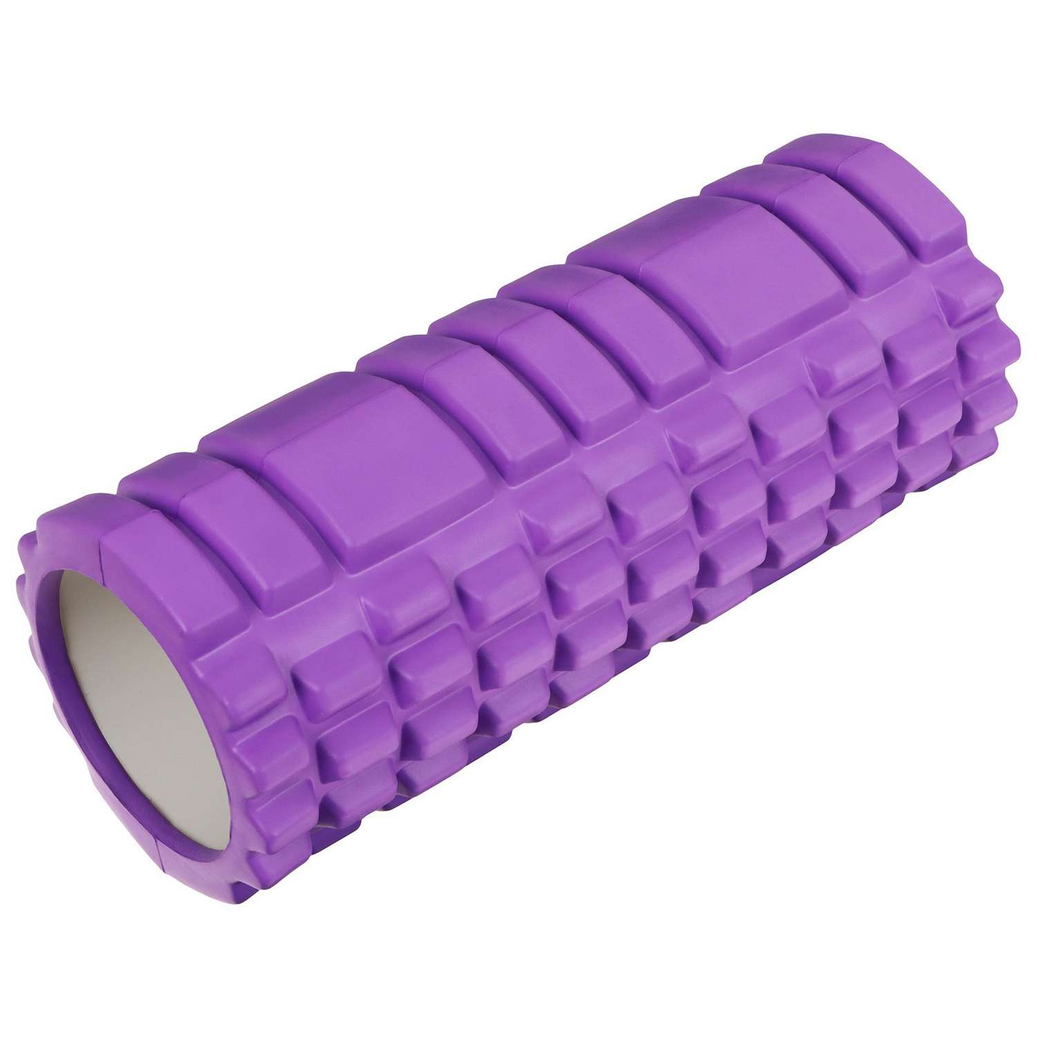 Роллер для йоги Sangh 2 в 1. 33 х 13 см и 30 х 9 см. цвет фиолетовый - фото 2